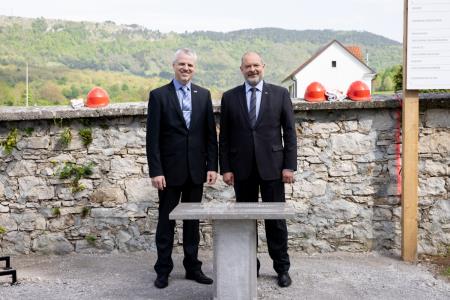 POSTAVITEV TEMELJNEGA KAMNA V ŠMIHELU 9.5.2022- Valter Leban-7382